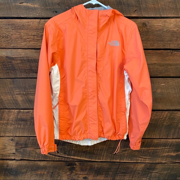 The North Face Jackets & Blazers - The North Face Hyvent coral raincoat, jacket